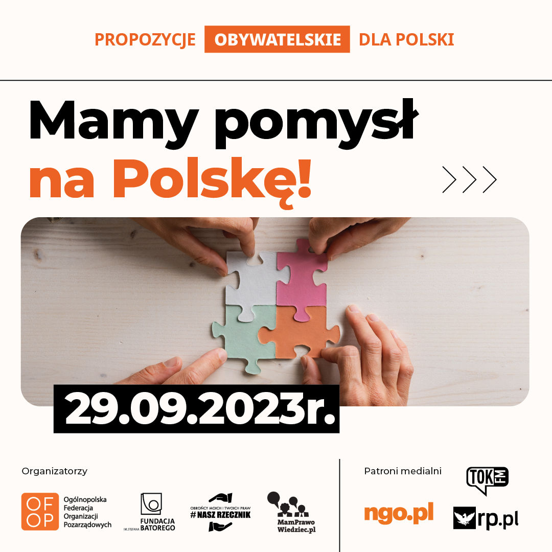 Mamy pomysł na polskę - grafika wydarzenia