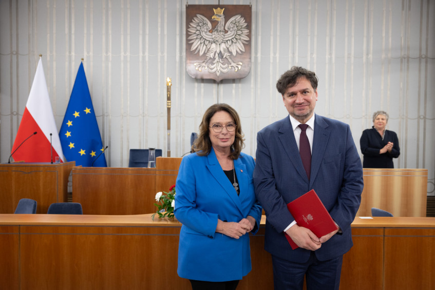 Mirosław Wróblewski i Małgorzata Kidawa-Błońska