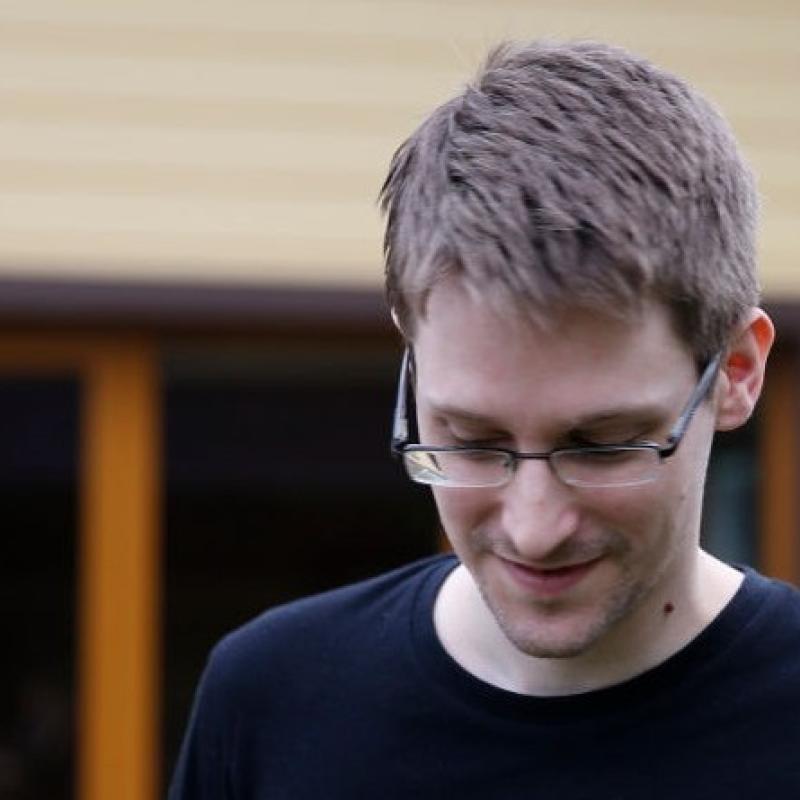 Kadr z filmu Citizenfour, na zdjęciu Edward Snowden.